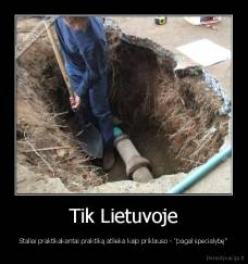 Tik Lietuvoje - Staliai praktikakantai praktiką atlieka kaip priklauso - ''pagal specialybę''