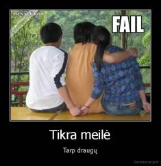 Tikra meilė - Tarp draugų
