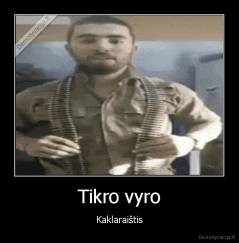 Tikro vyro - Kaklaraištis