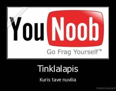 Tinklalapis - Kuris tave nuvilia