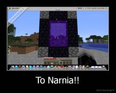 To Narnia!! - 