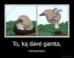 To, ką davė gamta, - nebepaslėpsi.