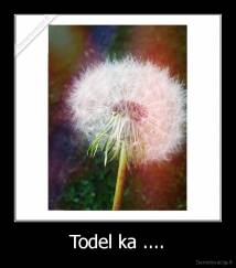 Todel ka .... - 