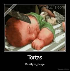 Tortas - Krikštynų proga