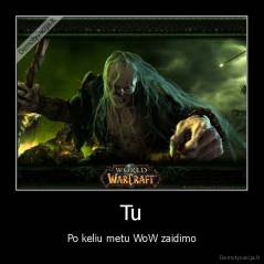 Tu - Po keliu metu WoW zaidimo