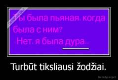 Turbūt tiksliausi žodžiai. - 