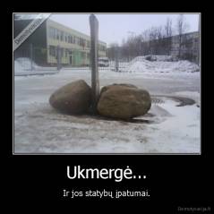 Ukmergė... - Ir jos statybų įpatumai.