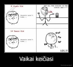Vaikai keičiasi - 