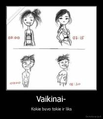 Vaikinai- - Kokie buvo tokie ir liks