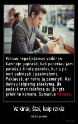 Vaikinai, štai, kaip reikia - kabinti paneles