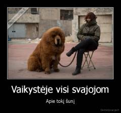 Vaikystėje visi svajojom - Apie tokį šunį