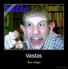 Vaistas - Nuo miego