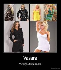 Vasara - Vyrai jos tikrai laukia