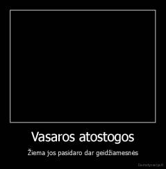 Vasaros atostogos - Žiema jos pasidaro dar geidžiamesnės