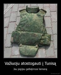 Važiuoju atostogauti į Tunisą - Jau įsigijau gelbėjimosi liemenę