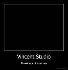 Vincent Studio - Atsakineja i klausimus