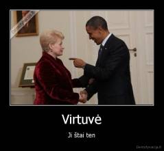 Virtuvė - Ji štai ten
