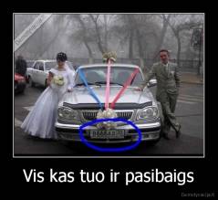 Vis kas tuo ir pasibaigs - 