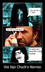 Visi bijo Chuck'o Norriso - 