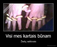 Visi mes kartais būnam - Žiedų valdovais