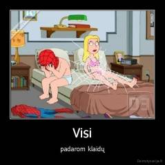 Visi - padarom klaidų