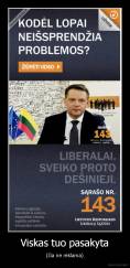 Viskas tuo pasakyta - (čia ne reklama)