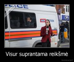 Visur suprantama reikšmė - 