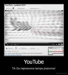 YouTube - Tik čia neįmanoma tampa įmanoma!