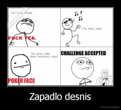 Zapadlo desnis - 