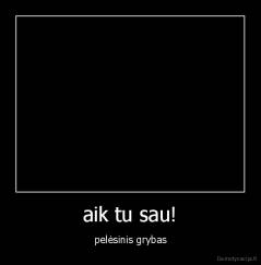 aik tu sau! - pelėsinis grybas