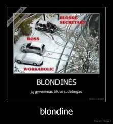 blondine - 