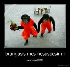 brangusis mes nesuspesim i - vestuves!!!!!!