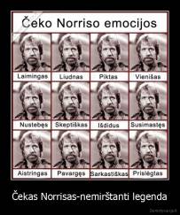 Čekas Norrisas-nemirštanti legenda - 