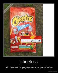 cheetoss - net cheetoss propoguoja sexa be prezervatyvu