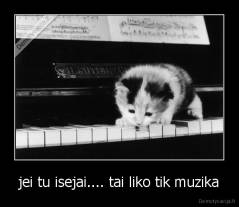 jei tu isejai.... tai liko tik muzika - 