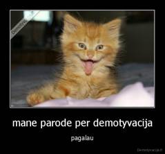 mane parode per demotyvacija - pagalau