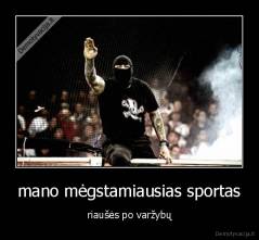 mano mėgstamiausias sportas - riaušės po varžybų