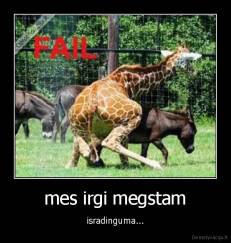 mes irgi megstam - isradinguma...