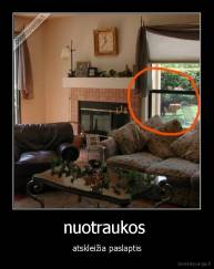 nuotraukos  - atskleižia paslaptis