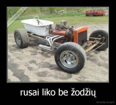 rusai liko be žodžių - 