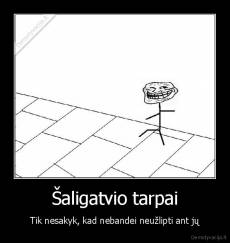 Šaligatvio tarpai - Tik nesakyk, kad nebandei neužlipti ant jų