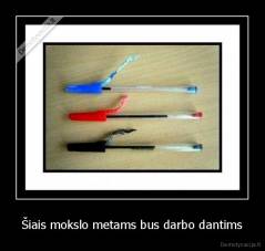 Šiais mokslo metams bus darbo dantims - 