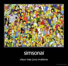 simsonai - visus mes juos matėme