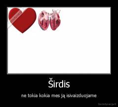 Širdis - ne tokia kokia mes ją isivaizduojame