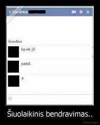 Šiuolaikinis bendravimas.. - 