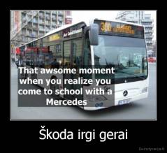 Škoda irgi gerai - 