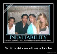 Štai iš kur atsirado one.lt nuotrauku stilius - 