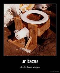 unitazas - studentiska versija