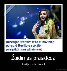 Žaidimas prasideda - Rusija pasipiktinusi!
