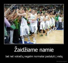 Žaidžiame namie - bet net vokiečių negalim normaliai pastatyti į vietą